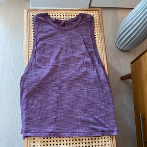 Lululemon Purple Muscle Tank. Size 4